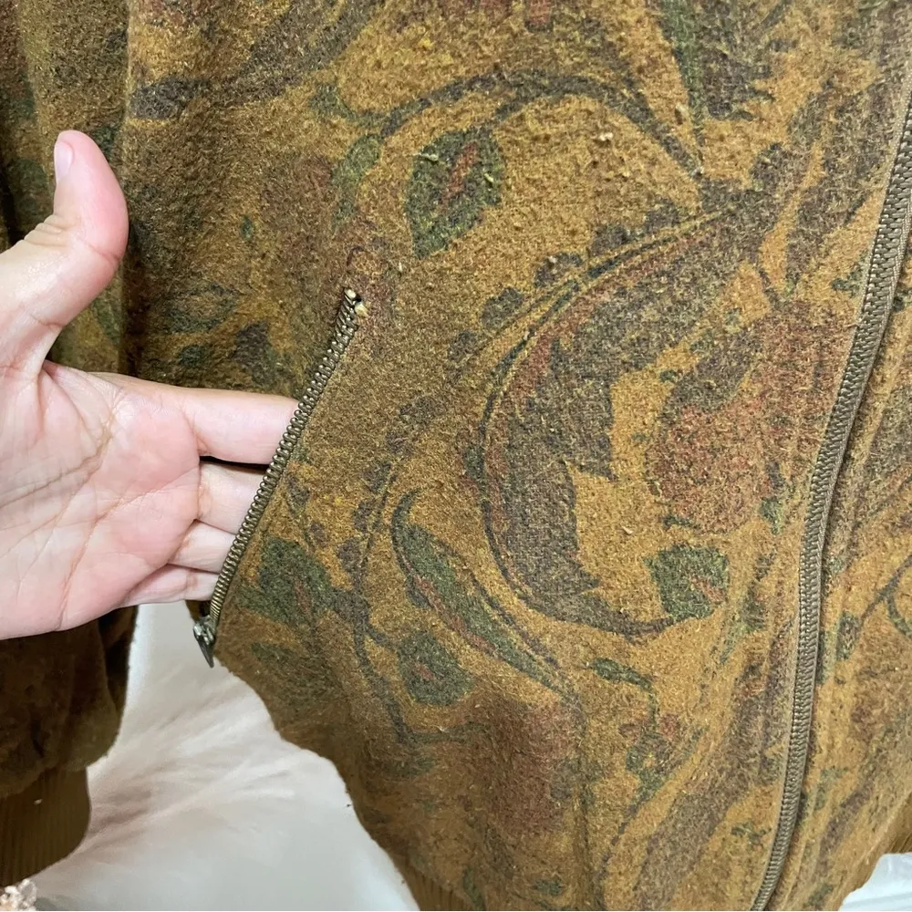 RTW Spiegel | Vintage Paisley Bomber Jacket - Image 2
