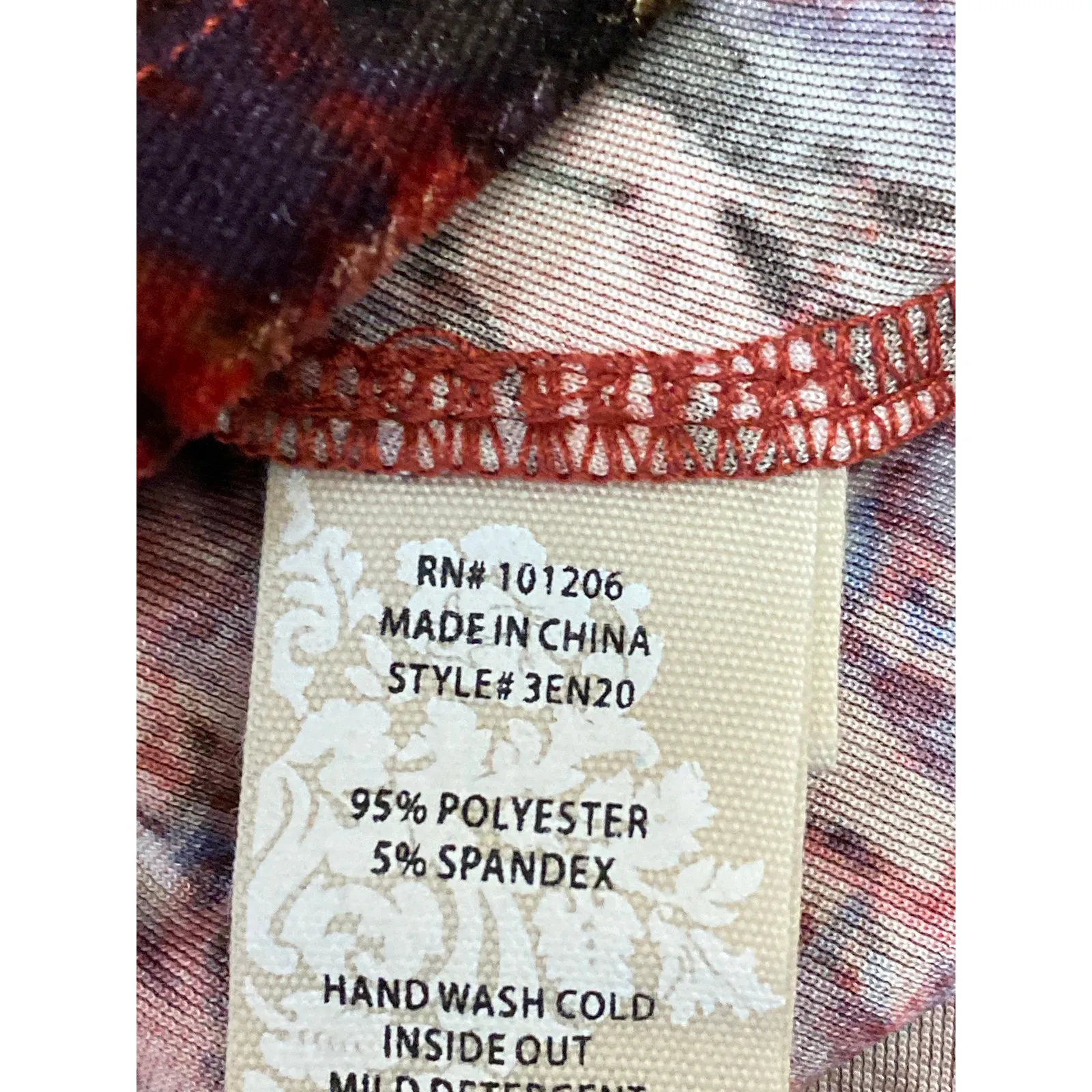 Soft Surroundings Santiago Stretch Velvet Beaded Embroidered Maxi A-Line Dress L - Image 5