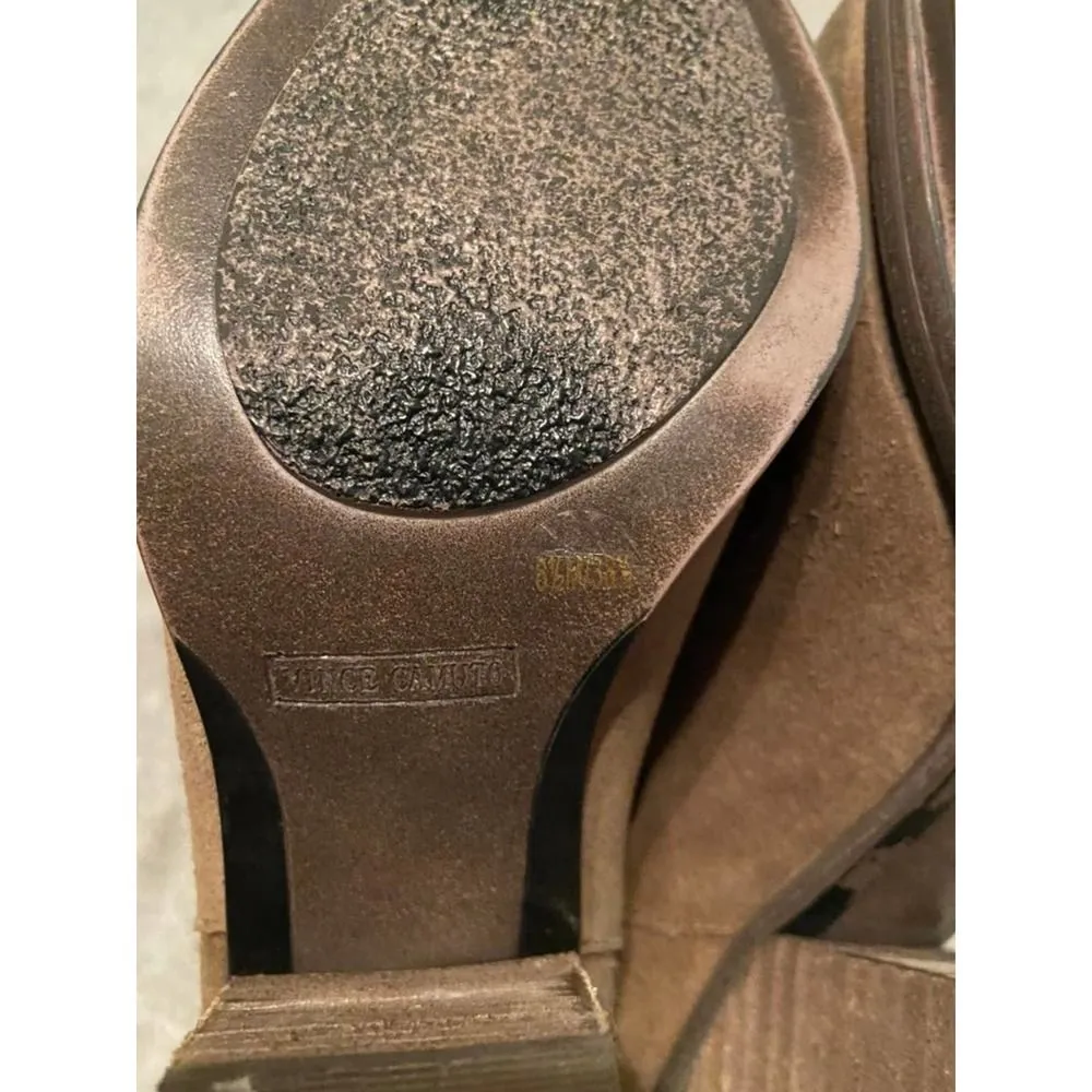 Booties 8.5 vince‎ camuto brown - Image 9