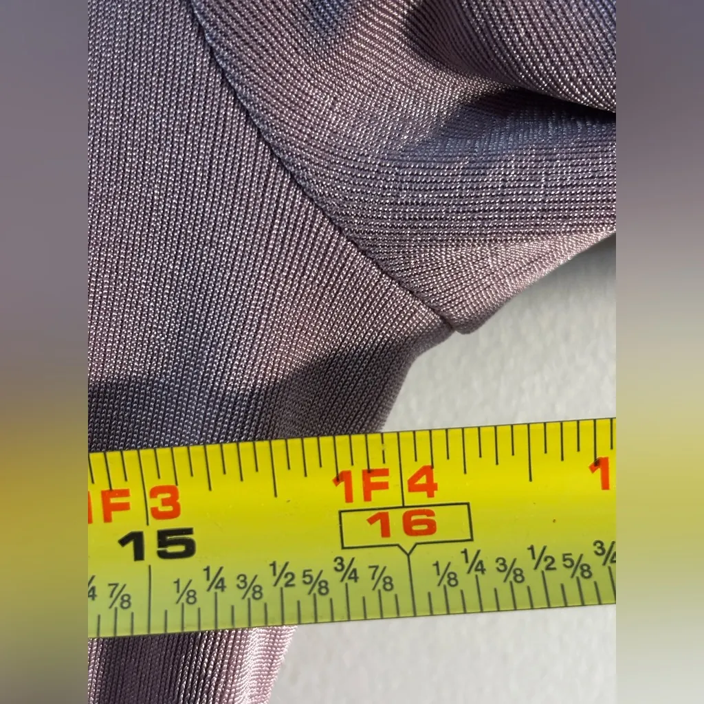 intimately free people dress Long Sleeve Call me Later Open Back Mauve Large - Image 9