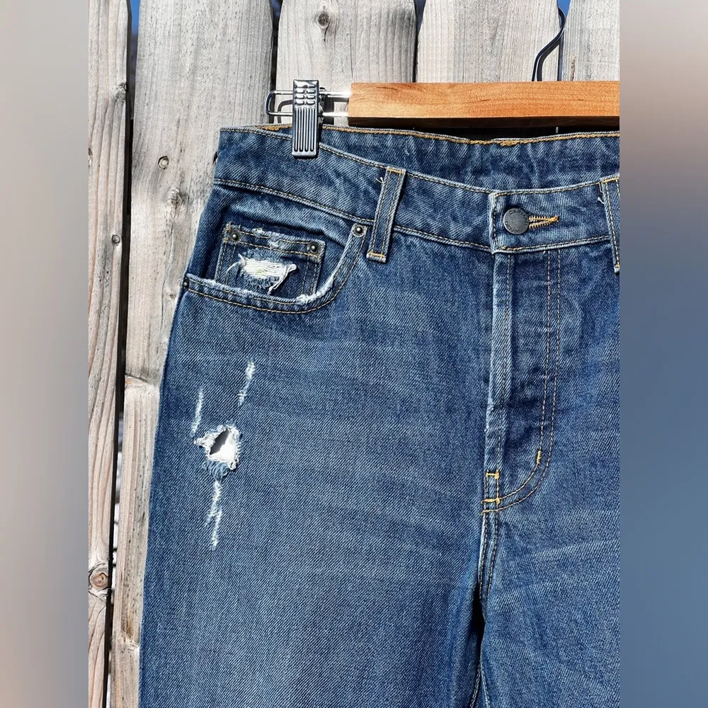 CARMAR Chara Emelia distressed Crop Jeans Blue Size 28 - Image 7