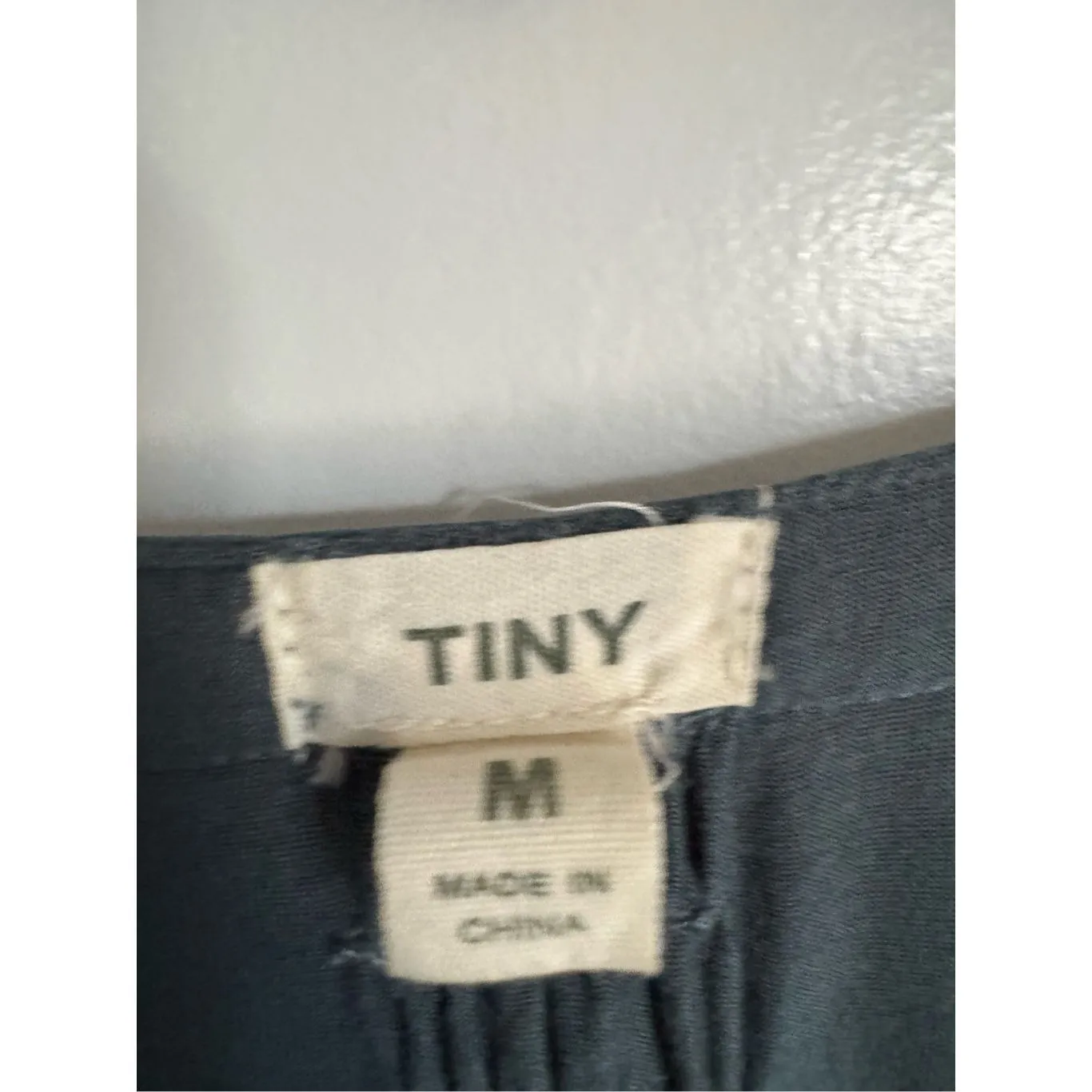 Anthropologie - Tiny - Syden floral embroidered sz M shirt dress boho cottage wh - Image 9