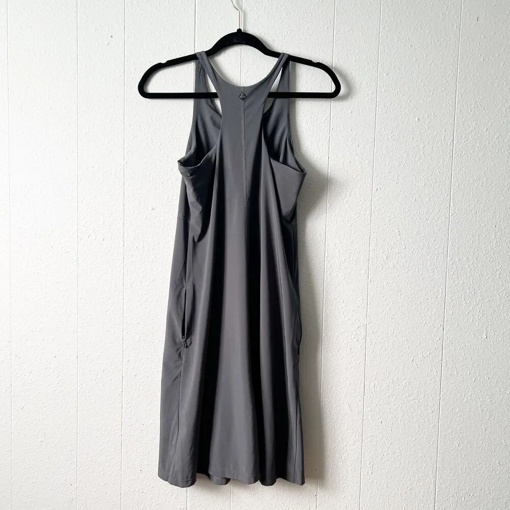 Prana Womens Tank Dress XS Leisure Activewear Fitness Stretch Pullover Pockets - Image 6