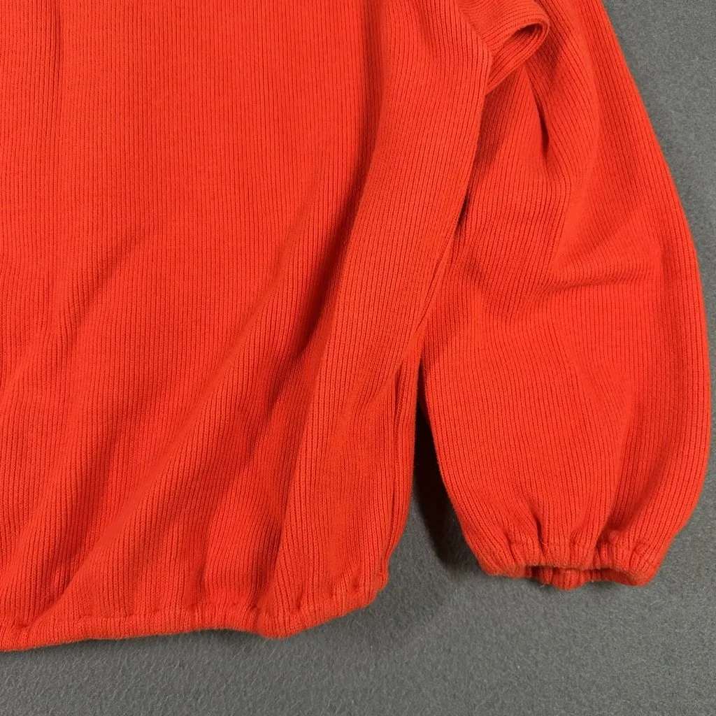 Elodie Sweater Womens Small Long Sleeve Crewneck Pullover Rib Knit Casual Top - Image 6