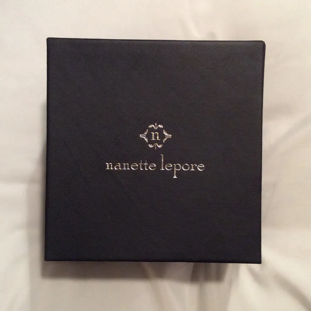 Nanette Lepore 38mm Watch With Black Strap - Image 3