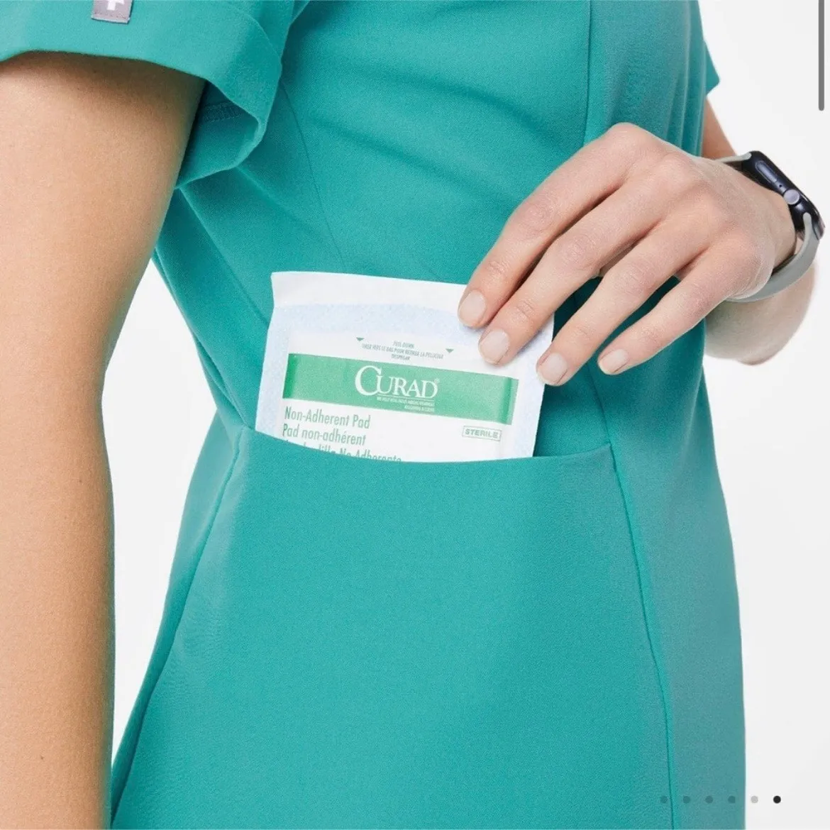 FIGS  Inala Slim Top - Oasis - XS - Image 16