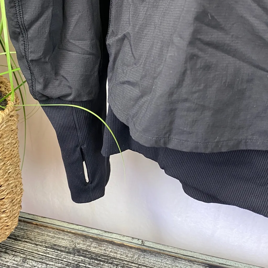 Lululemon Black Long Sleeve Zip Up Athletic Sport Jacket 8 - Image 5