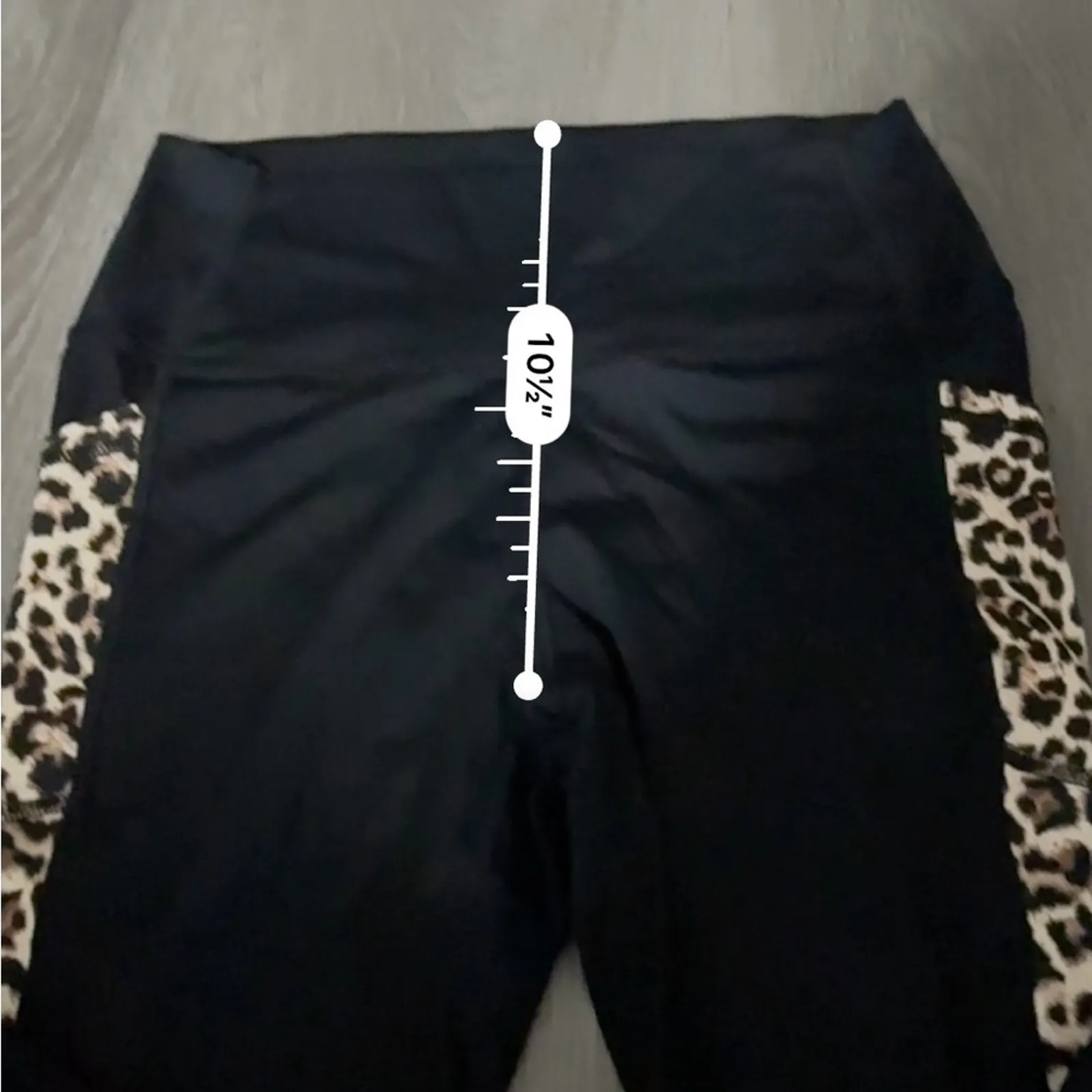 Zyia Active Brilliant Leopard Pocket High‎ Rise Capri Animal Print Leggings 6-8 - Image 10