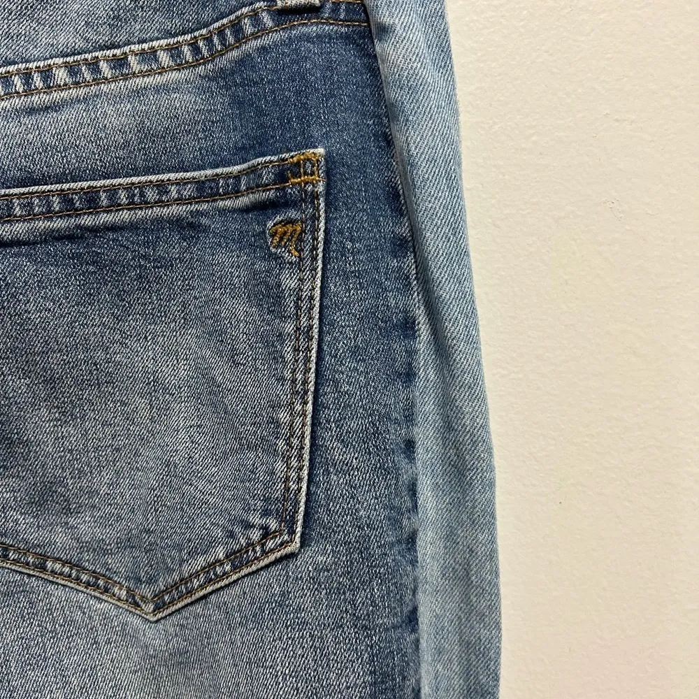 Madewell Cruiser Straight Two-Tone Jeans Sz 27 - Image 12