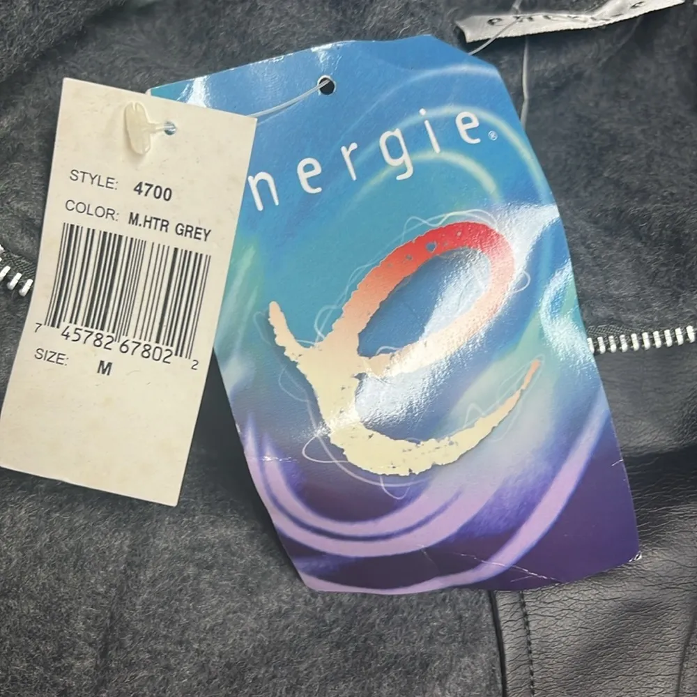 Energie Faux Leather Panel Jacket - Image 6