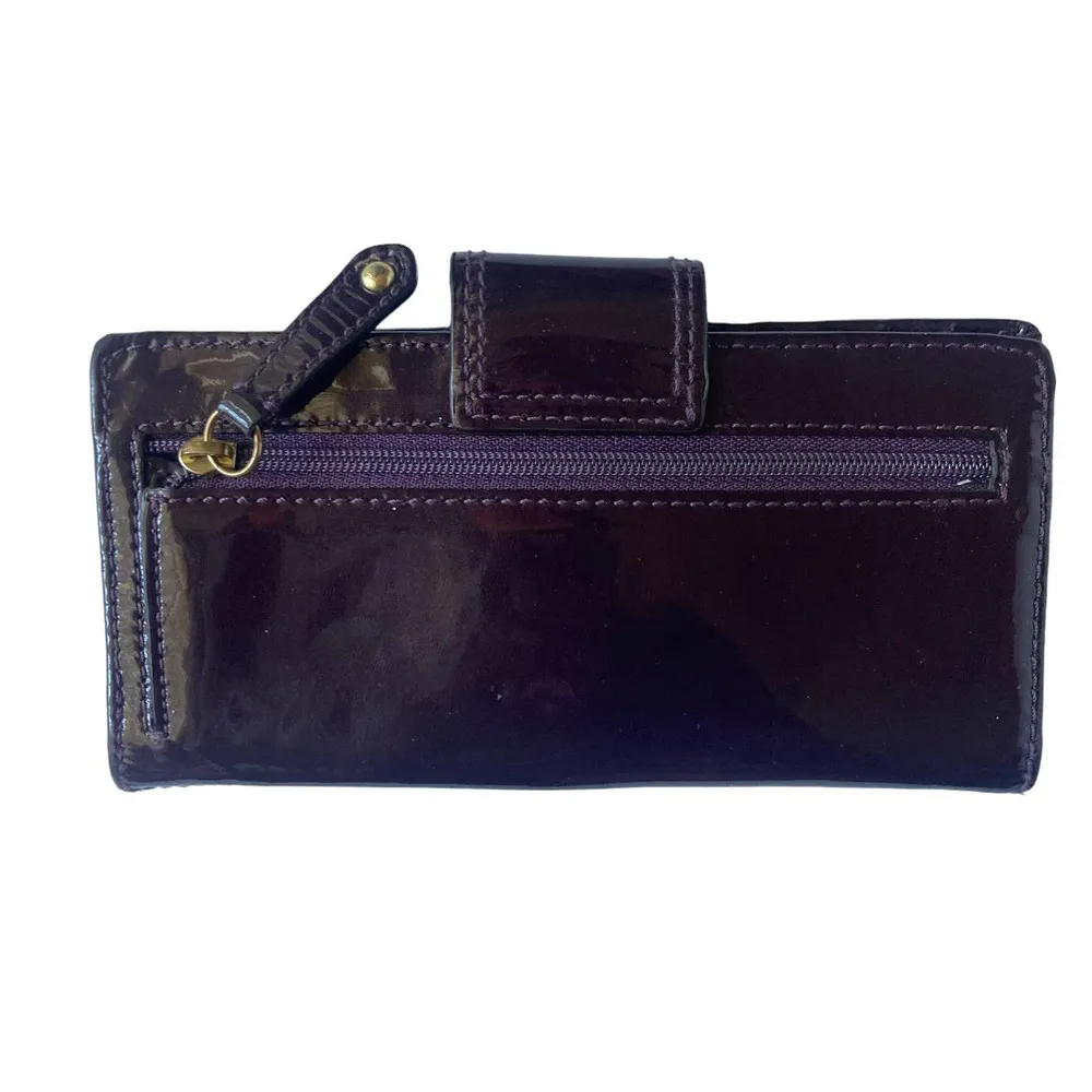 Coach Madison Patent Leather Slim Skinny Travel ID Wallet - Image 3