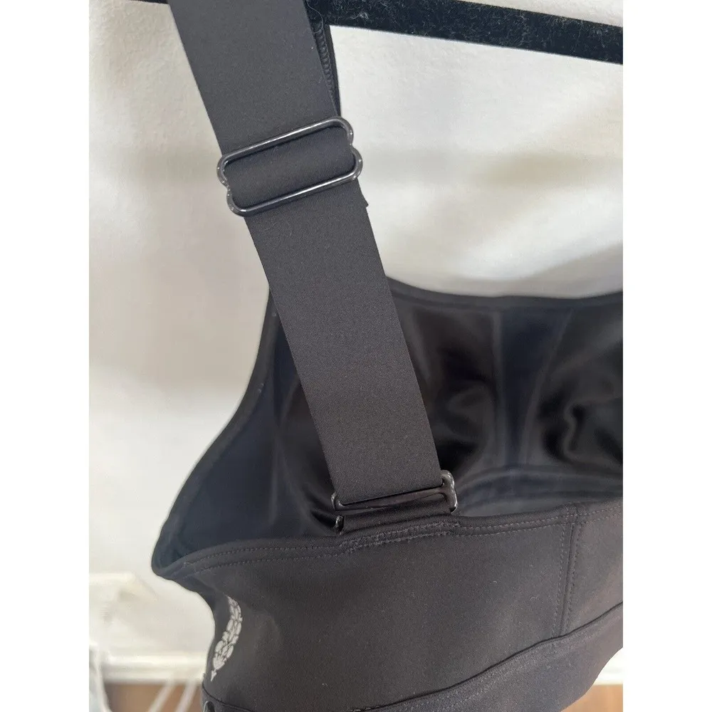 Free People FP Movement Make A Move Womens Black Sports Bra Size Medium - Image 7
