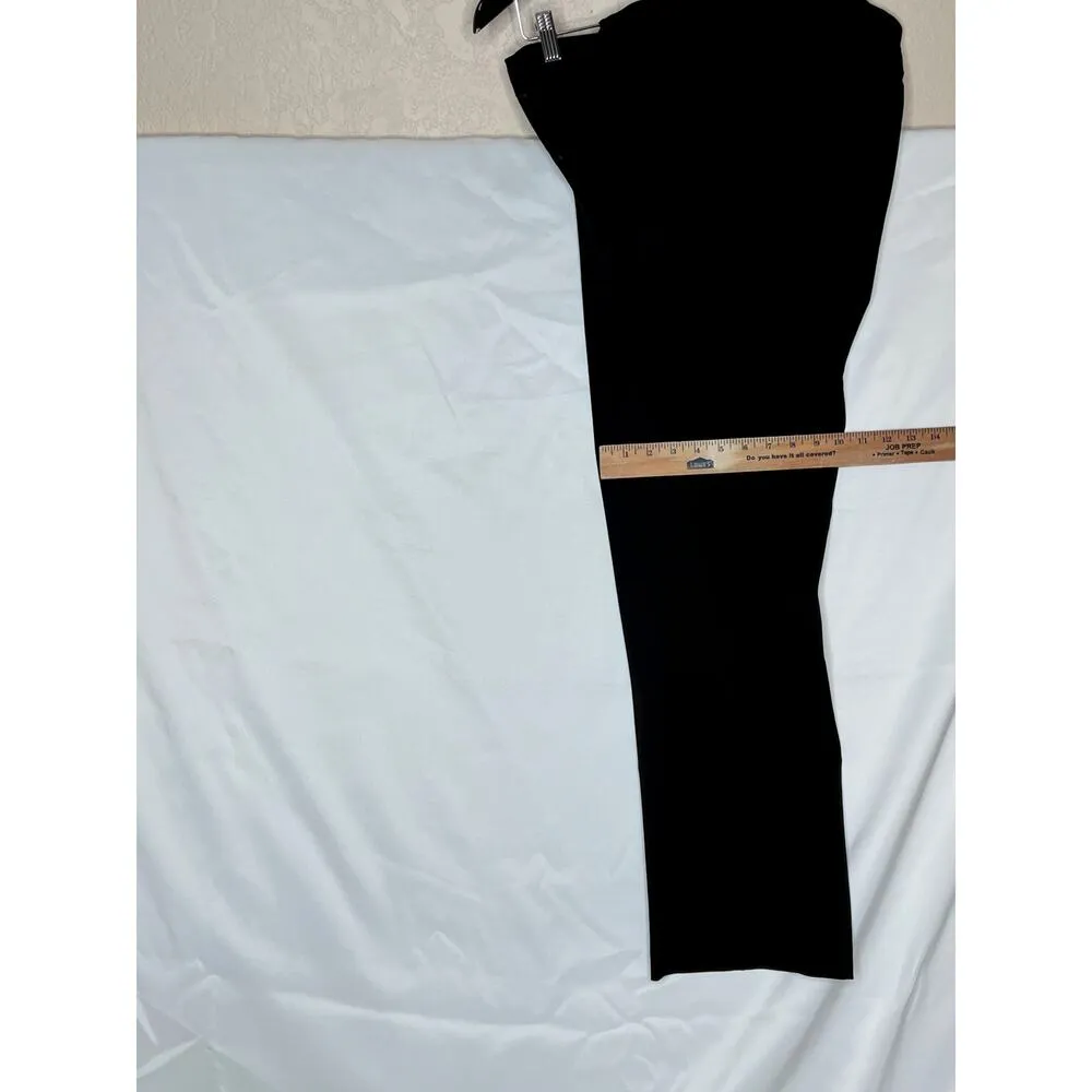 J.Jill NEW size 12P pants black button fly pockets straight leg career, classic - Image 6