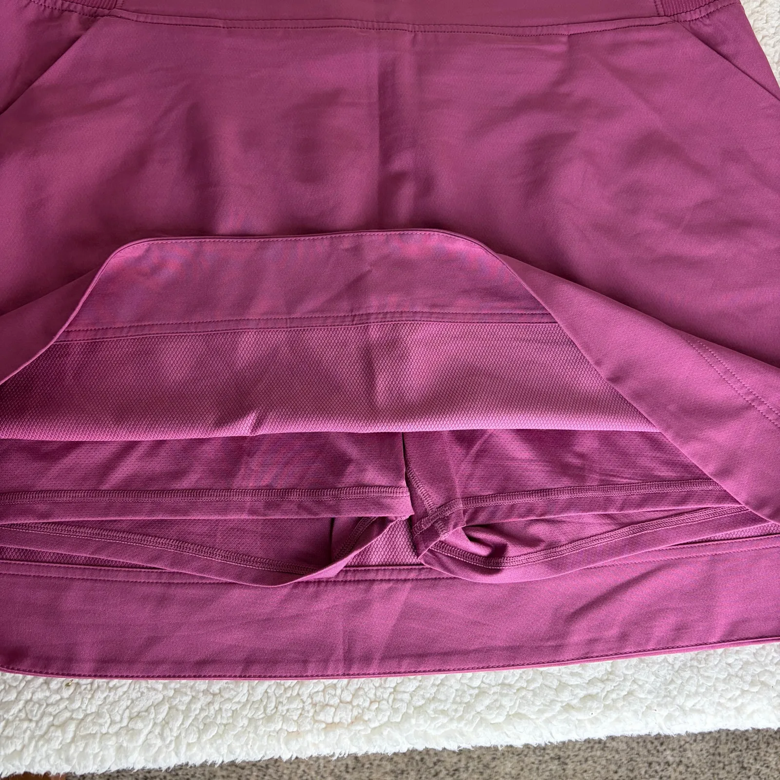 32 Degrees Cool Skort XXL Pink Purple Casual Pull On Pockets Golf Pickleball - Image 3
