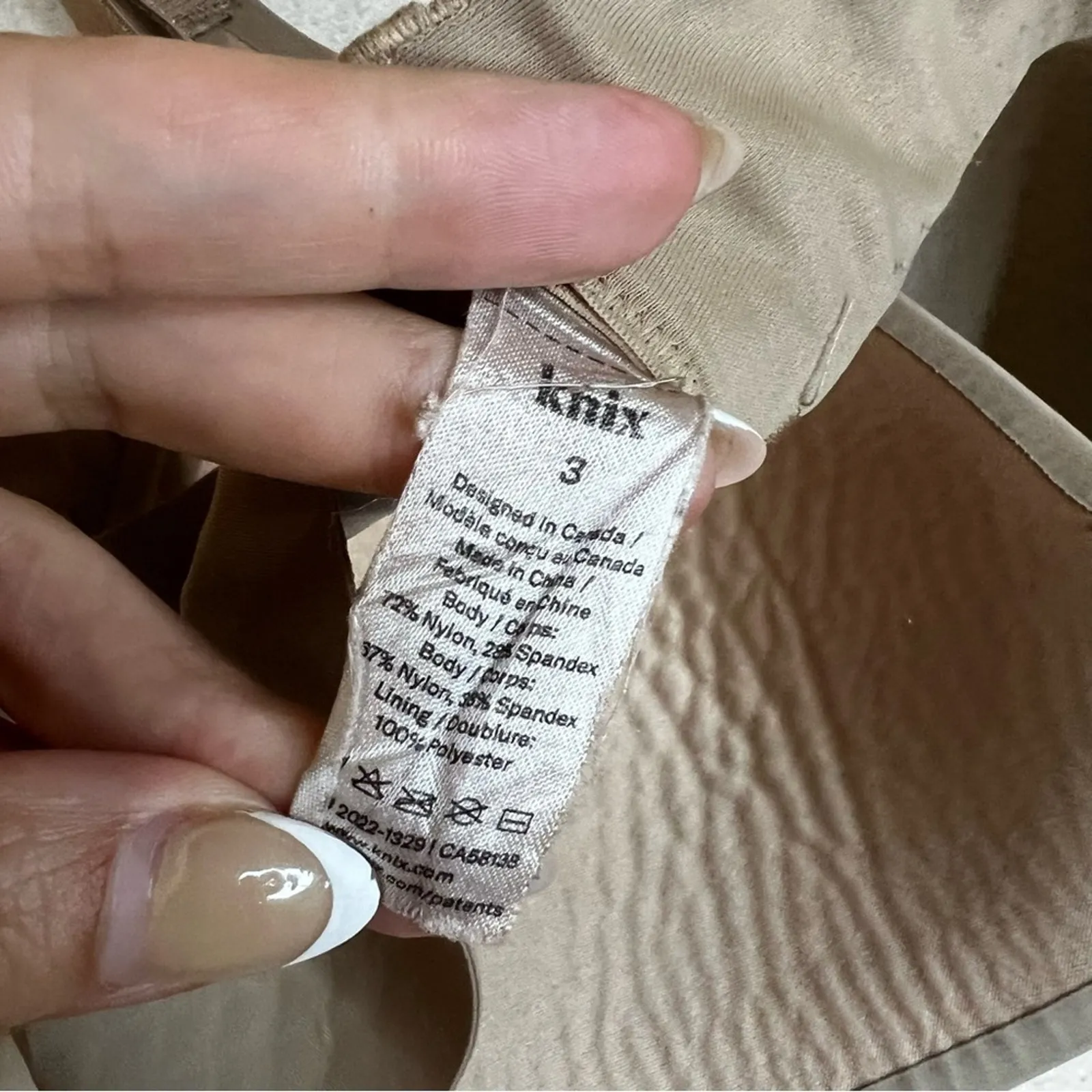 KNIX Contour WingWoman Bra in tan nude KNIX 3 / 36B 36C 36D 38B Size undefined - Image 6