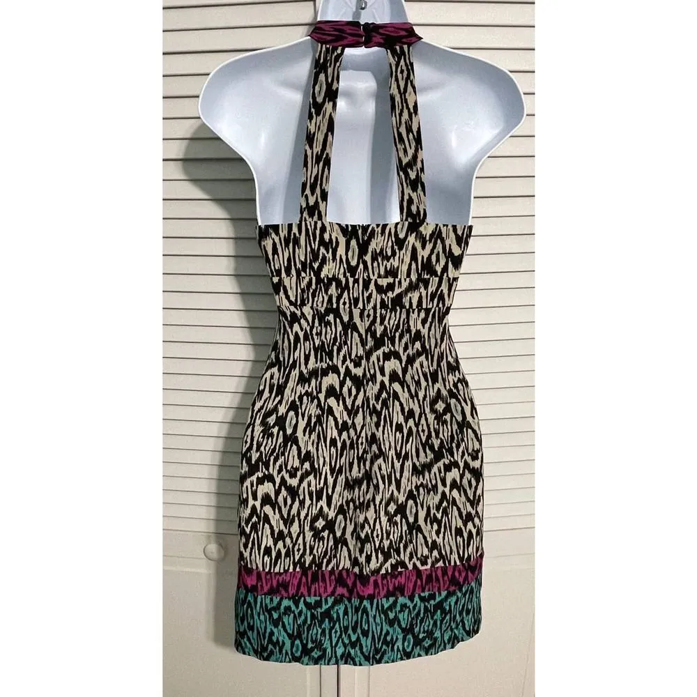 Nanette Lenore‎ Silk Printed Mini Dress White 0 - Image 15