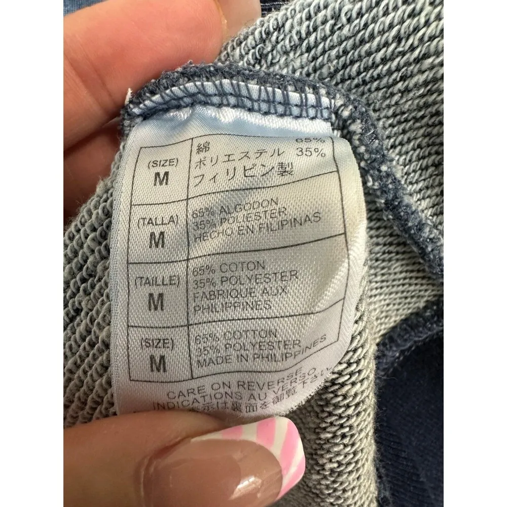 Disney Parks Disneyland Resort  Est. 55 Full Zip Stone Wash Hoodie Jacket M - Image 8