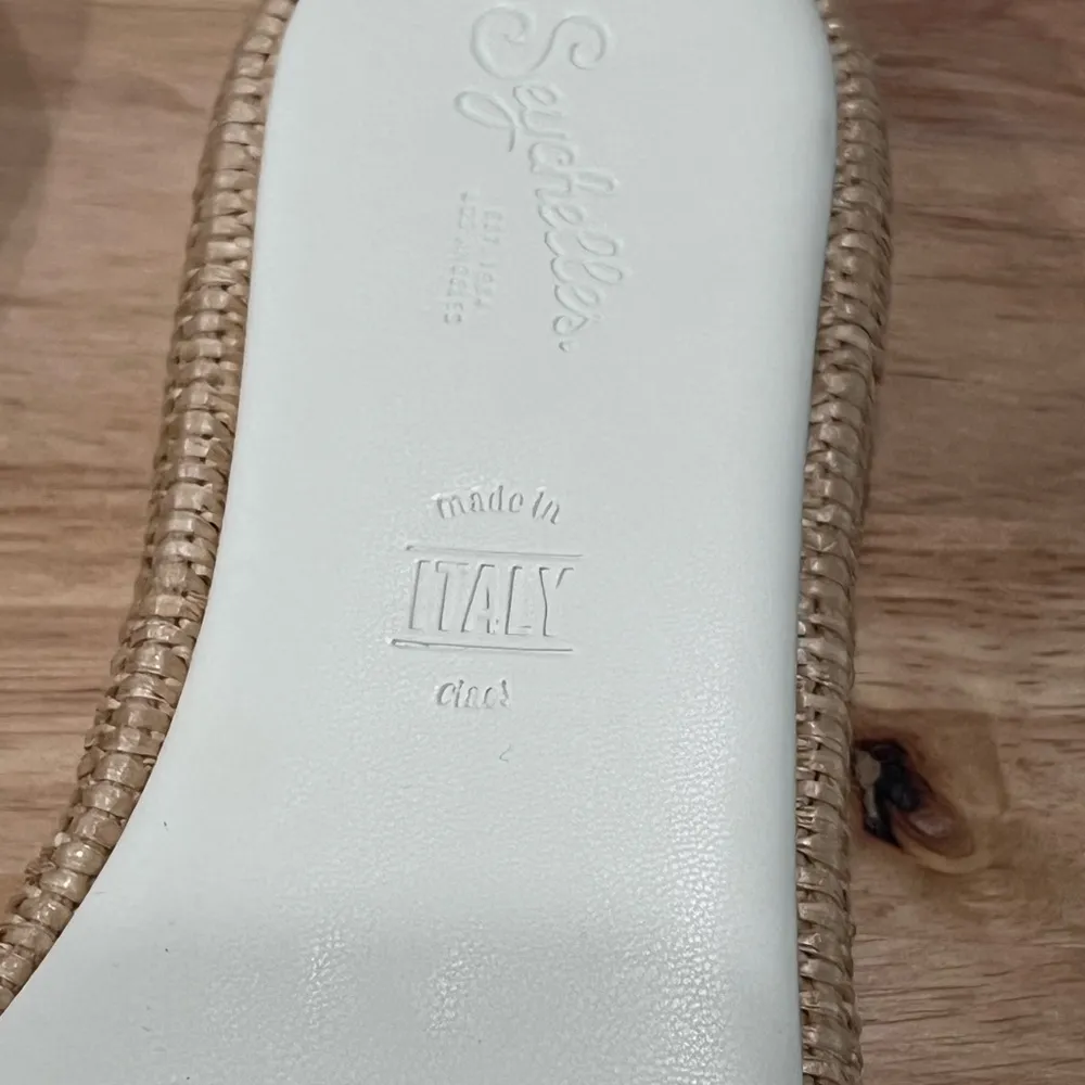 Seychelles Bellisima Slide Sandal White Women's Sz 10 Luxury Soft Leather Italy - Image 3