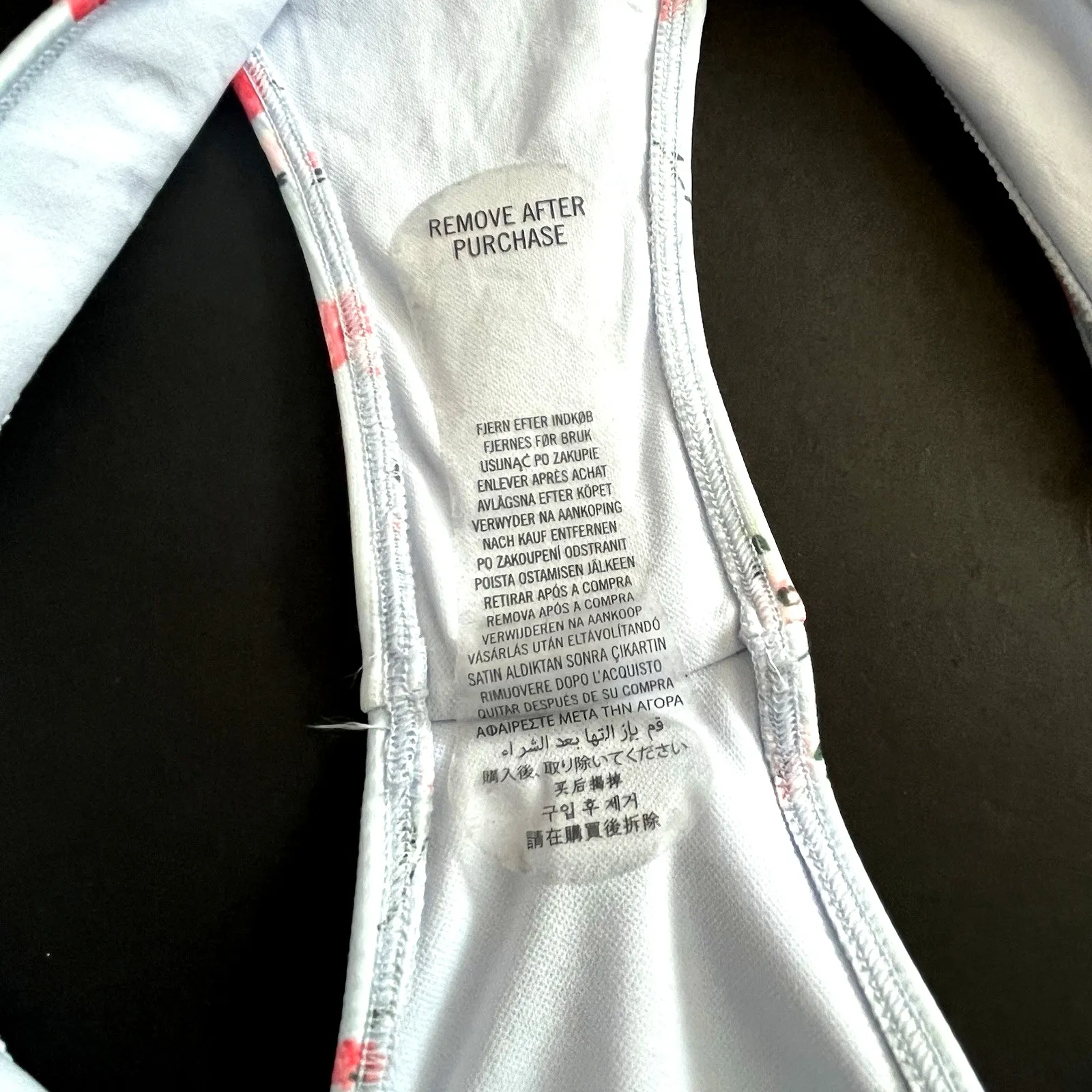 New Hollister Cheeky Bikini Swimsuit Bottom Womens L 12 14 Floral Cheekiest - Image 5