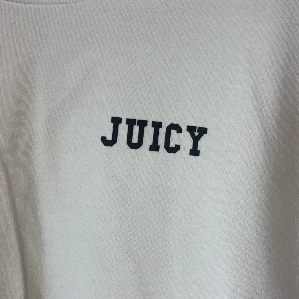 JUICY by Juicy Couture Woman’s Casual Preppy Long Sleeve Crop Top Size Small - Image 2