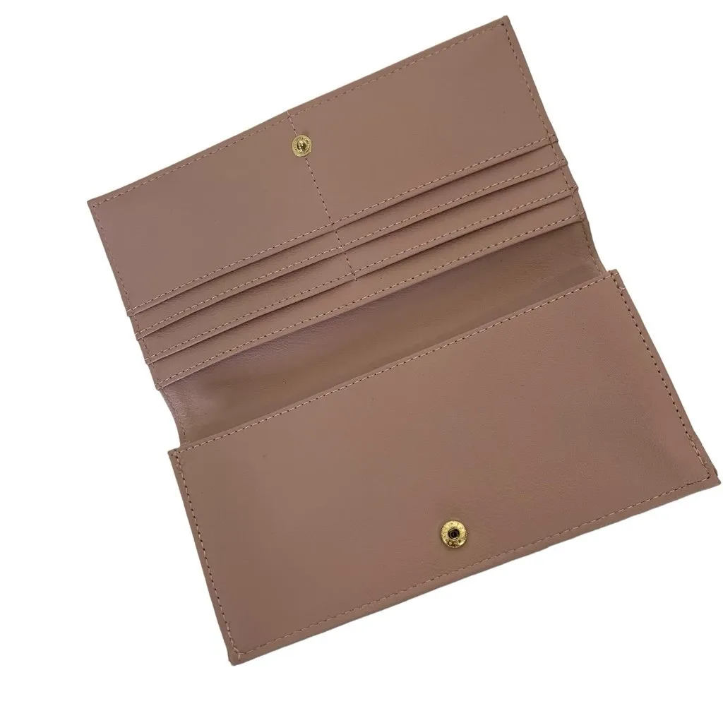 Aimee Kestenberg Wallet Pink Leather‎ Modern Chic Accessory - Image 4