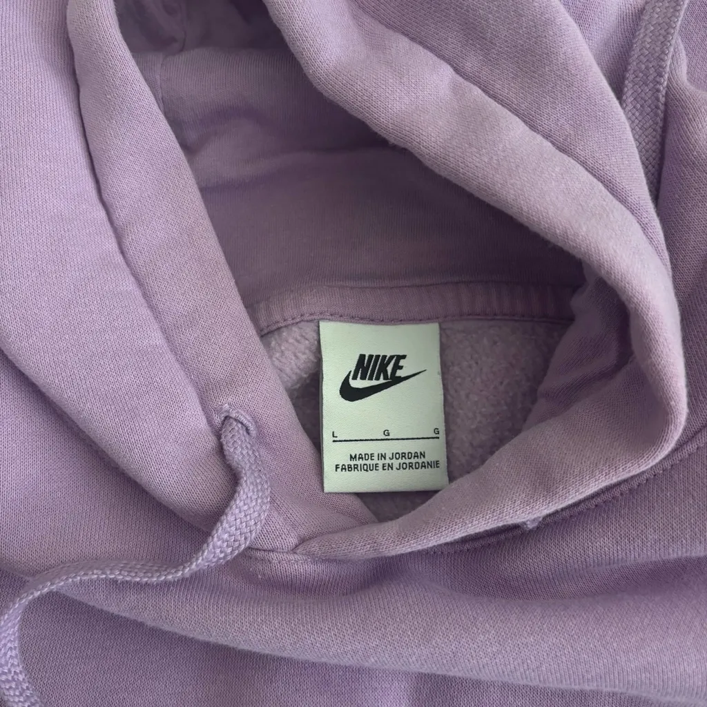 Purple Nike Hoodie - Image 3