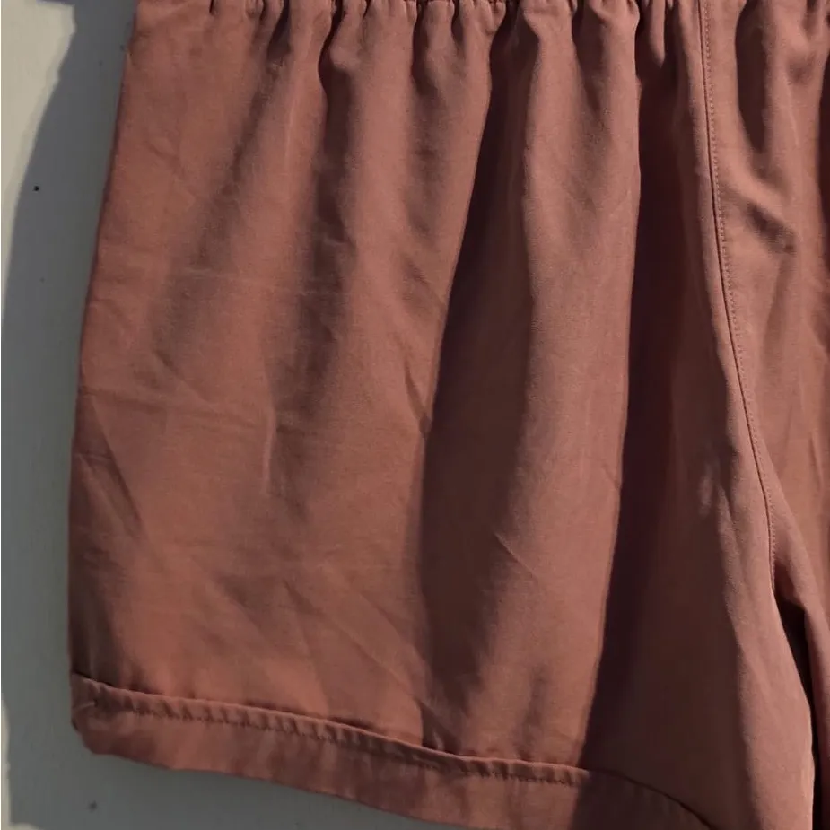 RBX Women's High Waist Terracotta Shorts Brown Size undefined - Image 9