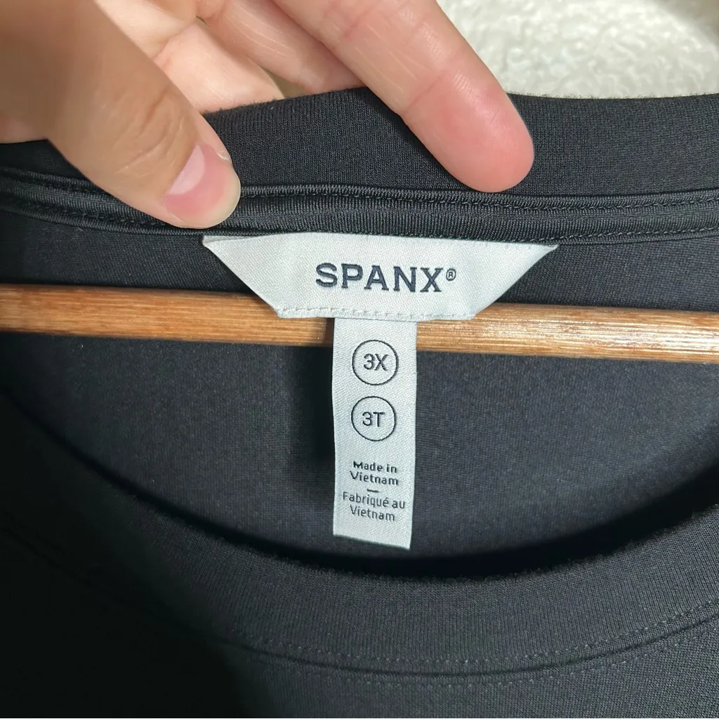 Spanx AirEssentials Gathered Waist Dress black 3X - Image 12