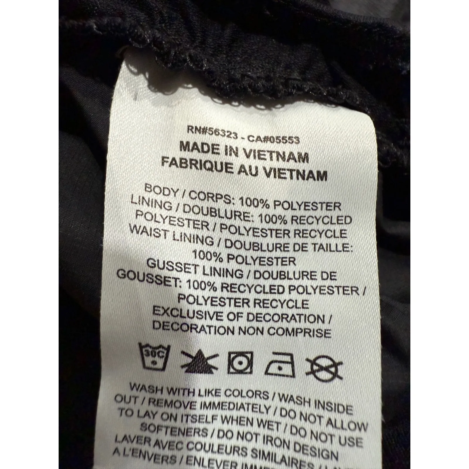 Nike Running Shorts Black White Swoosh Logo Lightweight Athletic Sportswear - Image 6