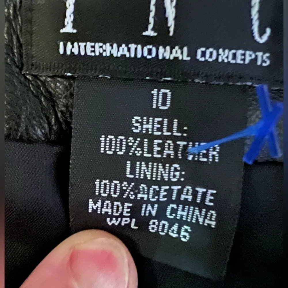 I.N.C. | womens leather pants. Size: 10 - Image 8