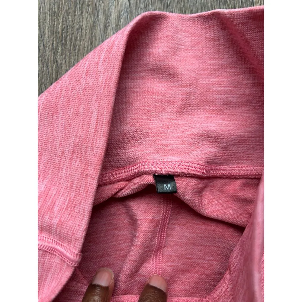 Alphalete Heather Pink Leggings Size Medium - Image 6