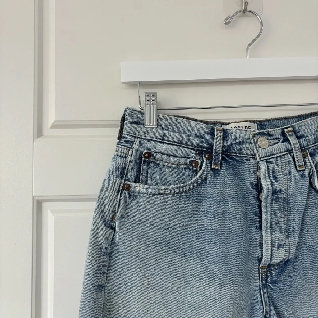 AGOLDE Parker Short Freewheeling Denim - Image 8