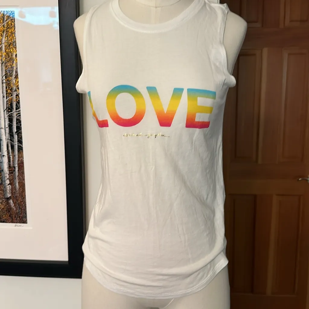 NWOT Love Muscle Tank - Image 4
