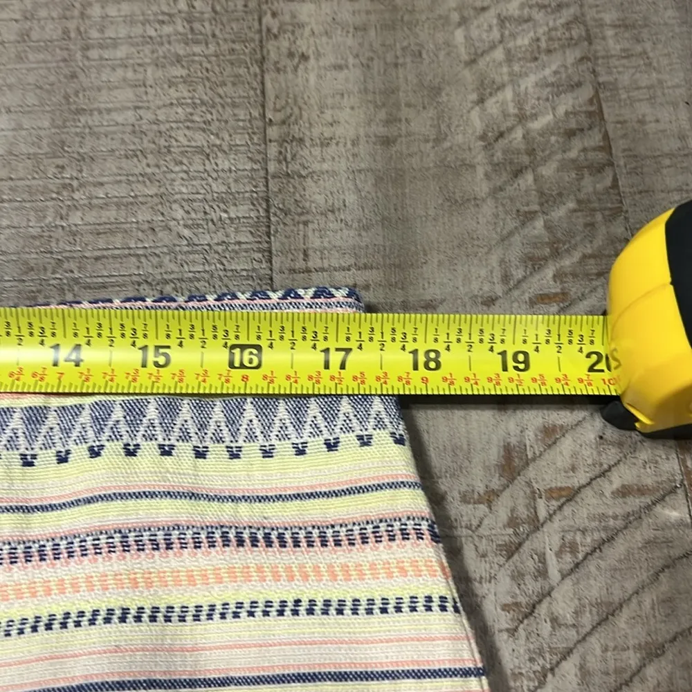 LOFT Multicolored Striped Lined Pencil Skirt - Image 5