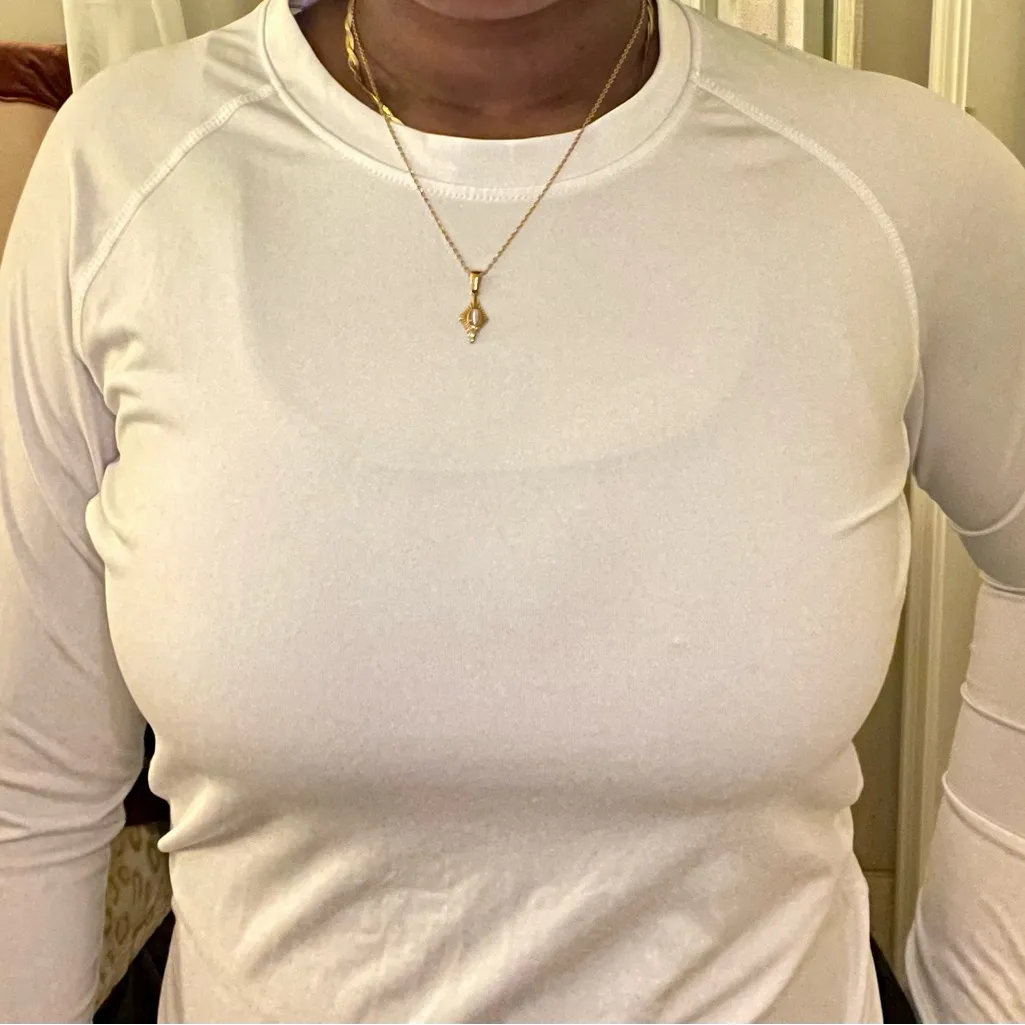 3 piece set Women's Long Sleeve workout top Gray Size M - Image 6