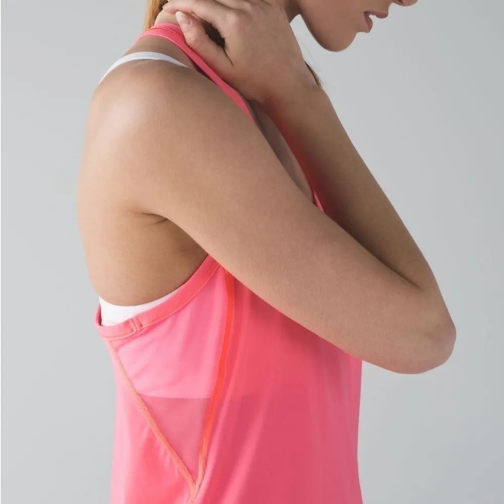 Lululemon - Mauve Racerback Fast Lane Singlet - 6/8 - Image 5