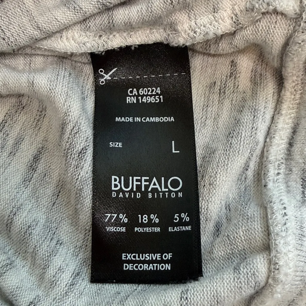 Buffalo David Bitton long sleeve soft knit boat neck sweater - Image 6