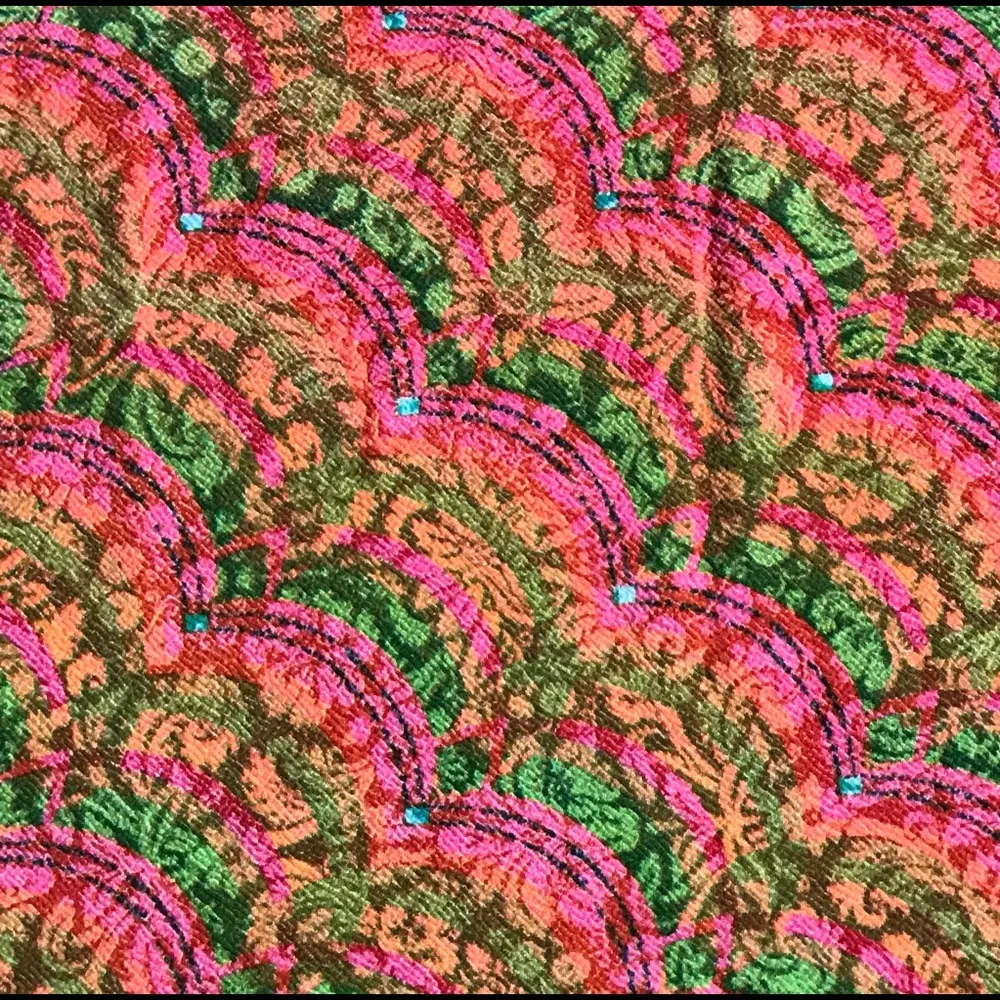 Lularoe Neon Lace Print Cassie Pencil Skirt Size S - Image 2