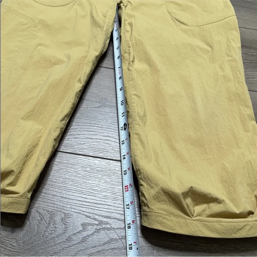 Arc’teryx Parapet Capri Lightweight Stretch Hiking Knickers Pants Camel Tan 8 - Image 13