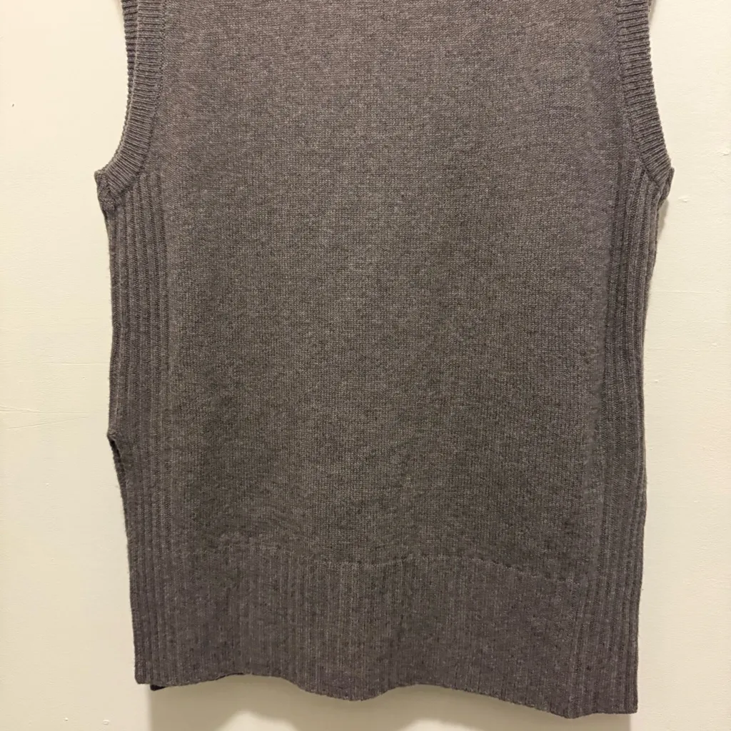 Alex Mill Kiah Merino Wool Blend V- Neck Oversized Tunic Sweater Sz Large - Image 7