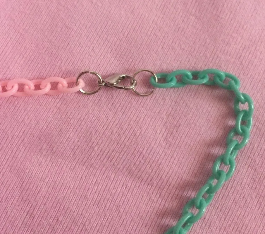 Tuxedo Sam penguin chain necklace handmade - Image 3