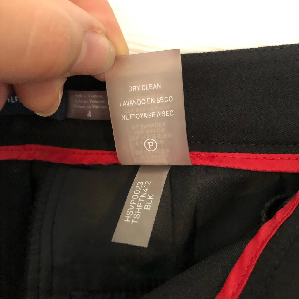 Women’s Black Tommy Hilfiger Dress Pants Size 4 - Image 6