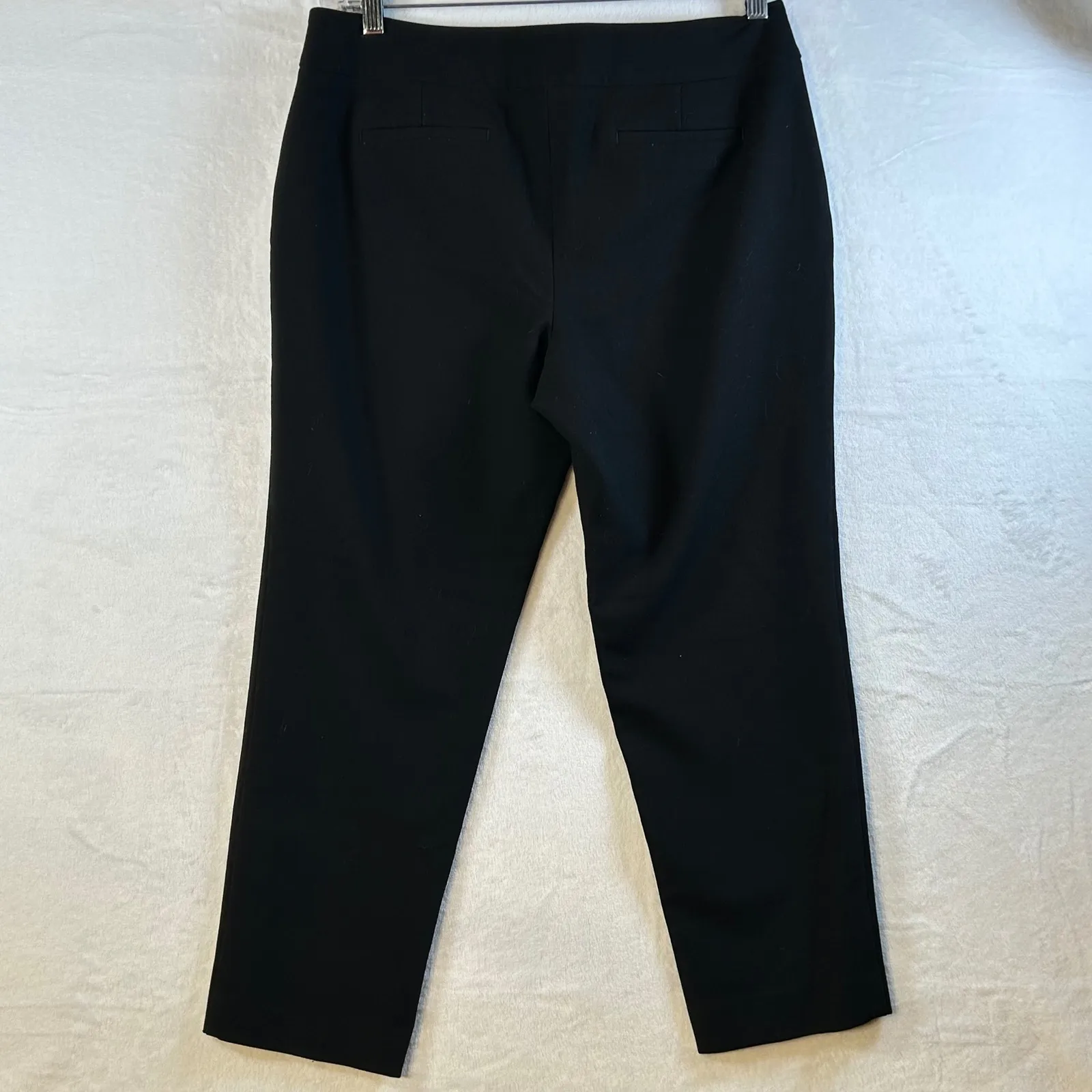 Talbots Petite Black Straight Leg Pants Size 10P - Image 5