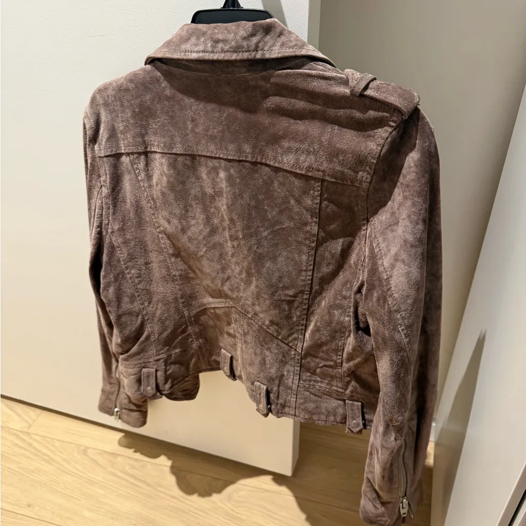 Blank NYC Chocolate Suede Jacket - Image 6