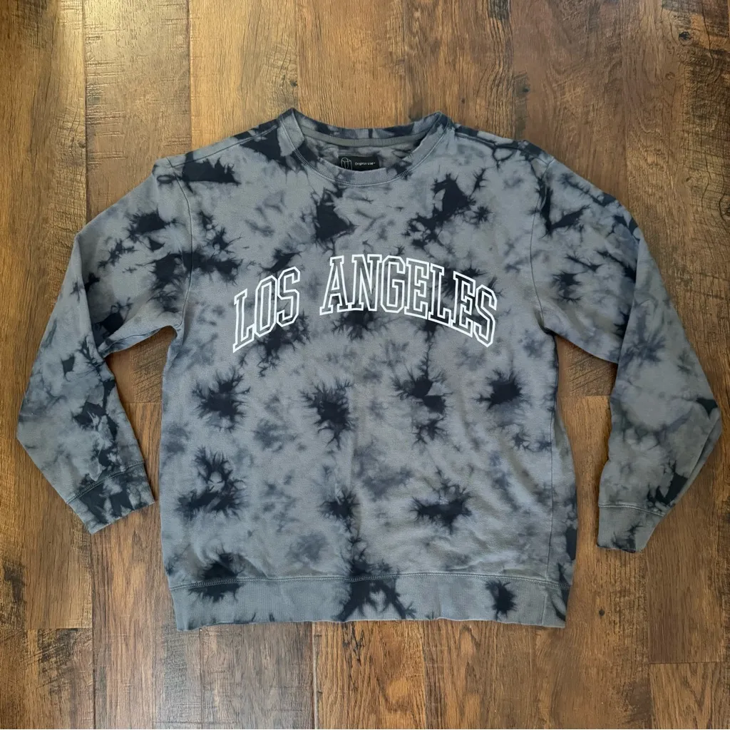 TARGET’s Orignal Use Los Angeles tie dye sweatshirt, unisex, size L - Image 4