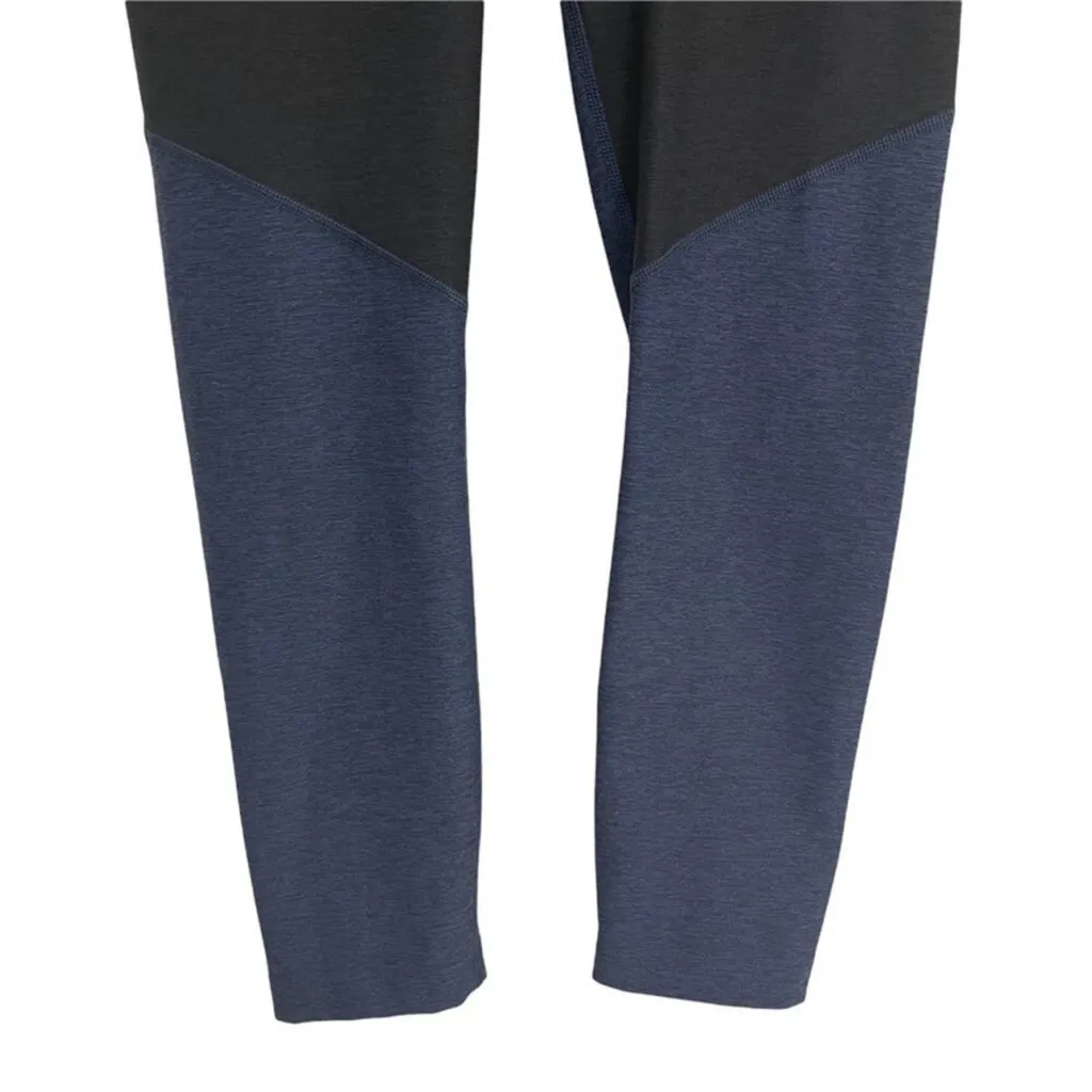 OUTDOOR VOICES Leggings Two Tone Panel Warmup 7/8 Length Compression Size Small - Image 9