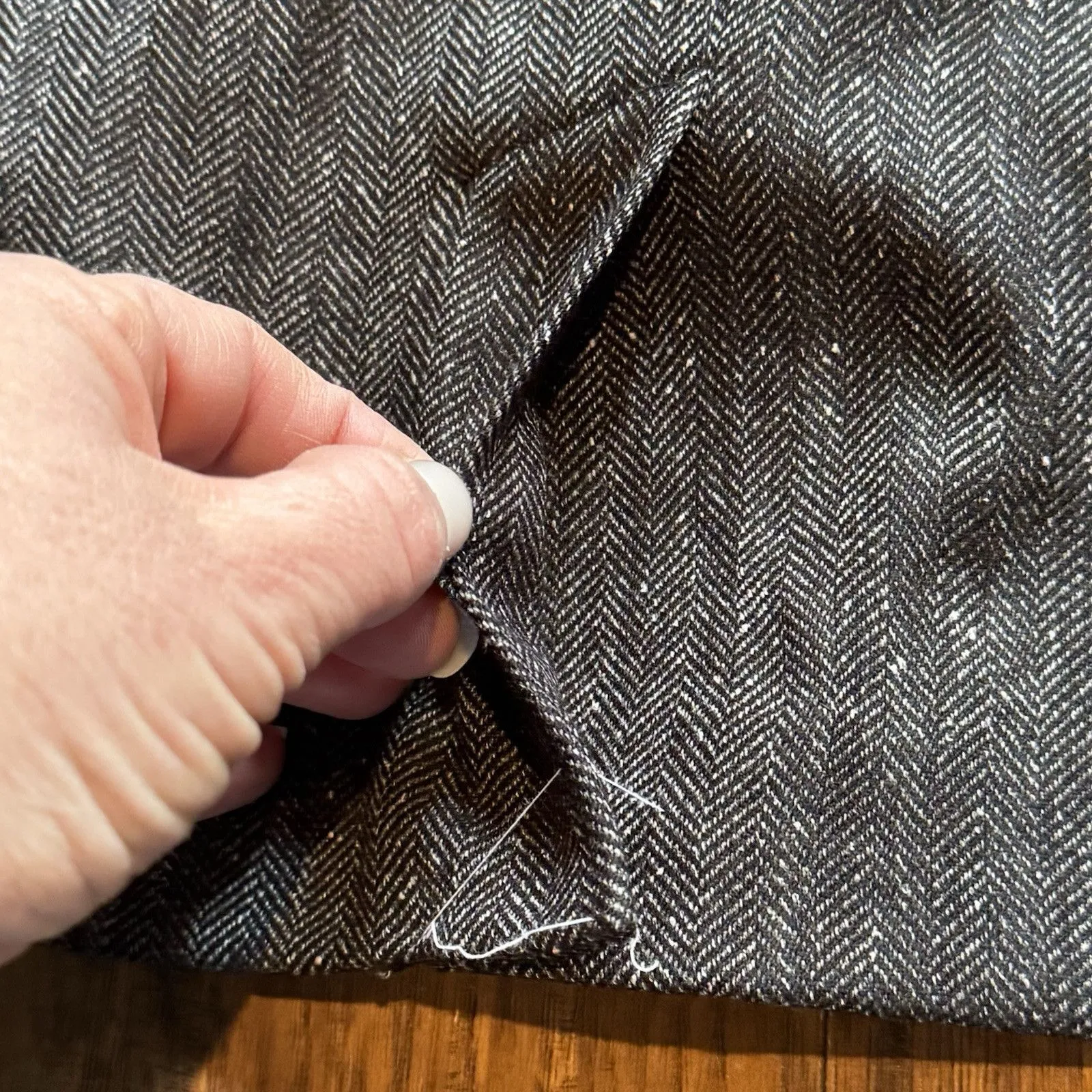 NWT Loft Pencil Skirt Womens Size 10 Brown Tweed Straight Lined NWT - Image 3