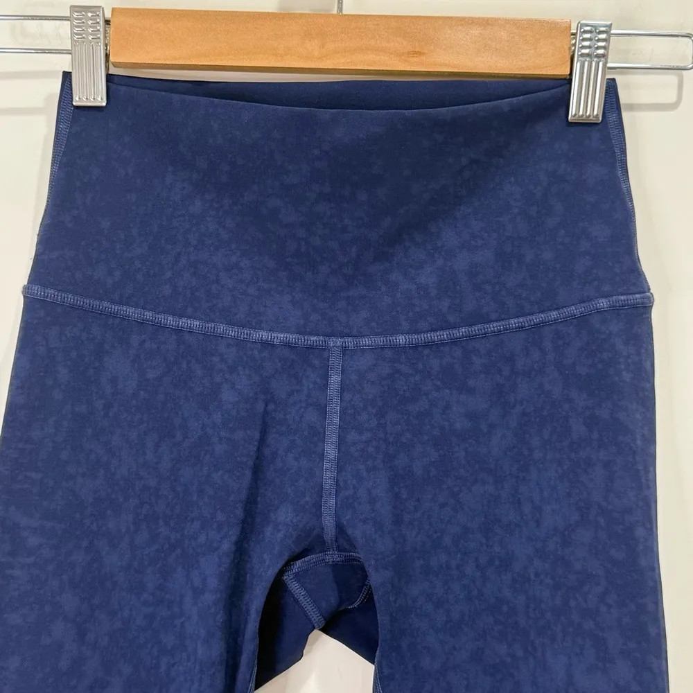 Lululemon Wunder Under Crop High-Rise Legging 21" Indigo Spray Mineral Blue 4 - Image 7