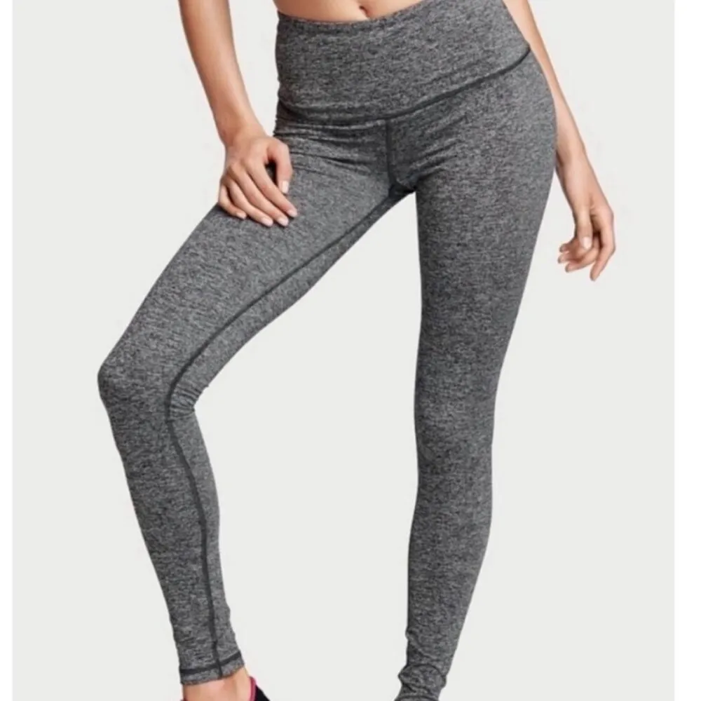 Victoria’s Secret Sport Knockout Tight Leggings Full Length Gray MEDIUM - Image 9