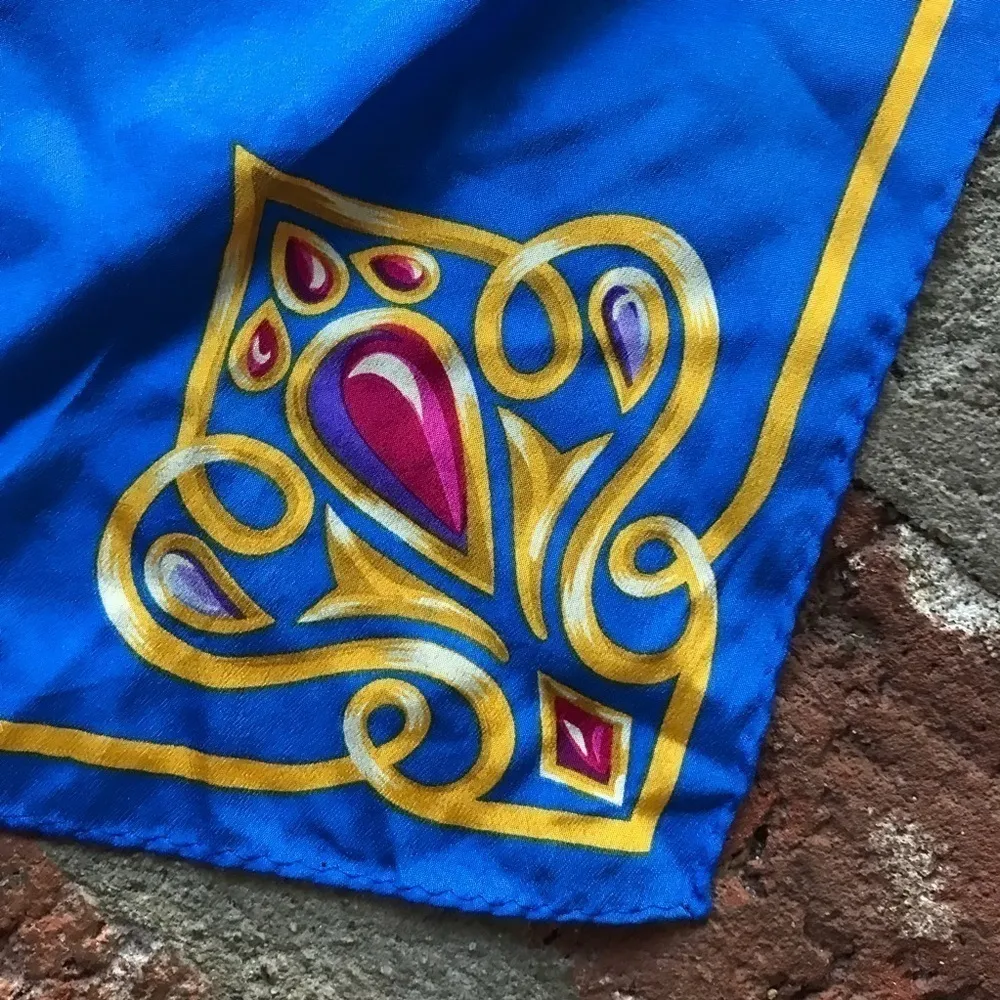 Anne Klein blue scarf - Image 2